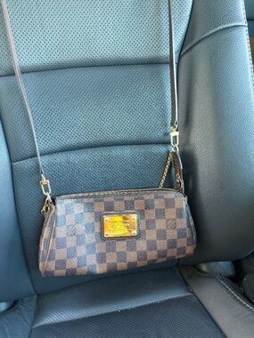 Louis Vuitton Eva Clutch Crossbody Bag